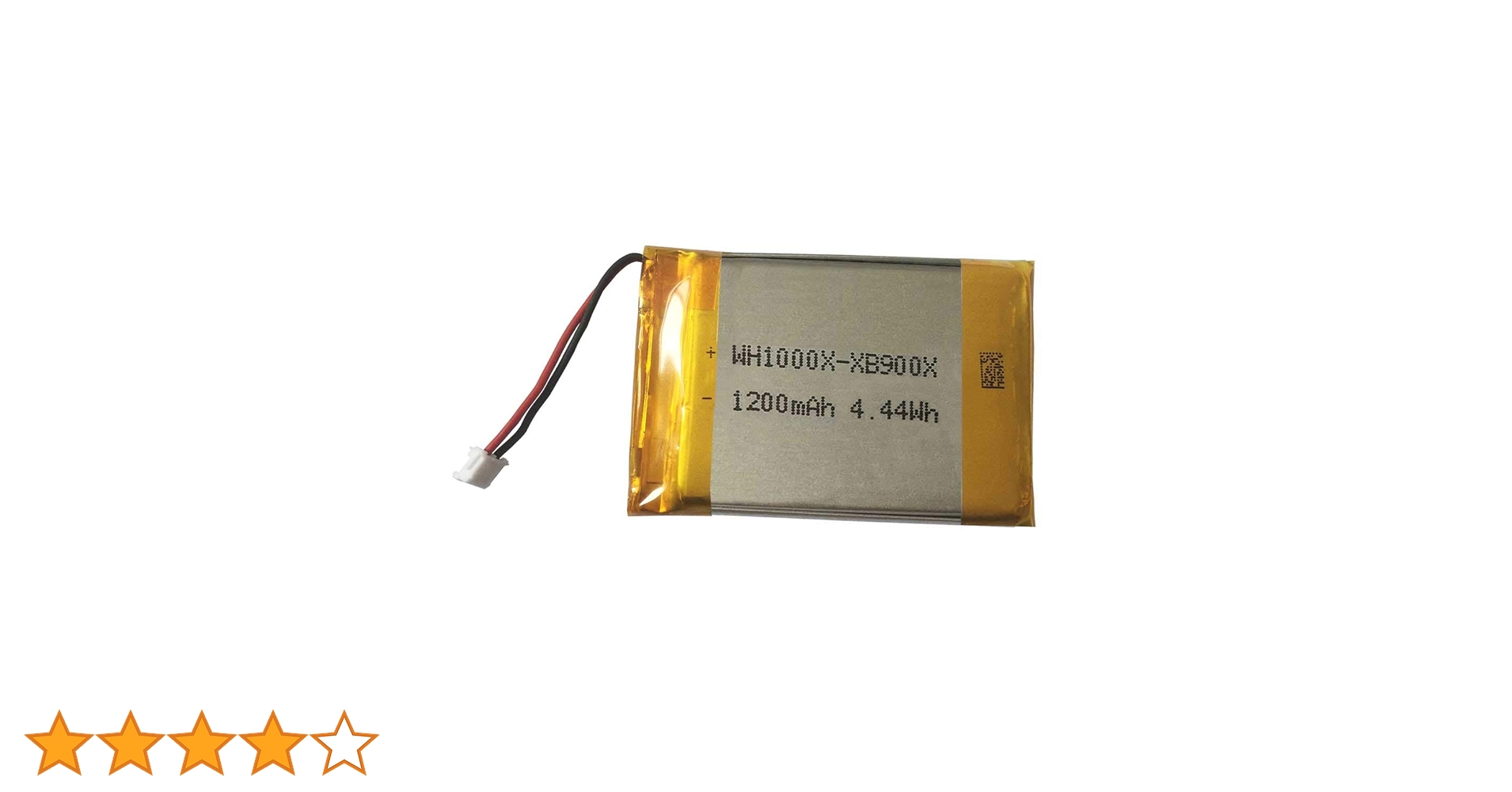 付属品完備　新品同様品！　バッテリー新品　WH-1000XM4　３ヶ月無料保証付 Amazon.co.jp: DC 3.7V 1200mah リチウムポリマーバッテリーの